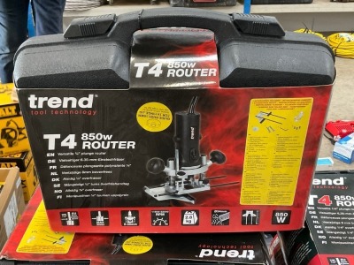 UNUSED TREND T4 110V ROUTER
