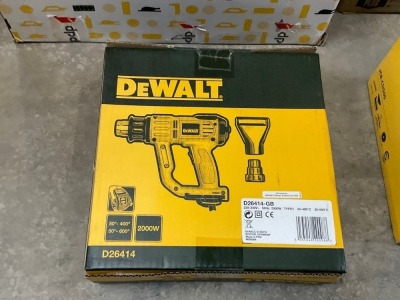 UNUSED DEWALT 240V HEAT GUN
