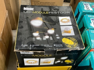UNUSED DEFENDER LED MODULE 22m STRING LIGHT SET