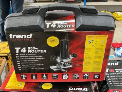 UNUSED TREND T4 110V ROUTER