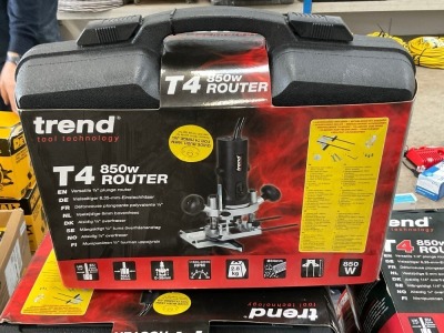 UNUSED TREND T4 110V ROUTER