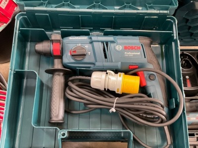 UNUSED BOSCH PROFESSIONAL GBH2000 110V HAMMER DRILL