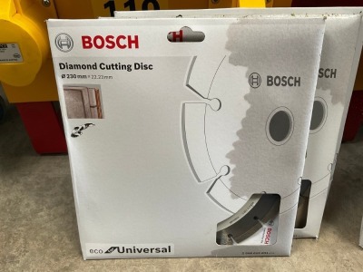 UNUSED BOSCH DIAMOND BLADE 230mm