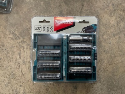 UNUSED MAKITA 37pc BIT SET