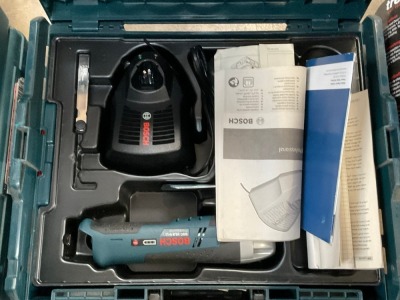 UNUSED BOSCH GSC 10.8V CORDLESS METAL SHEAR BARE - UNIT ONLY