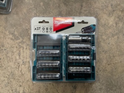 UNUSED MAKITA 37pc BIT SET