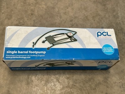 UNUSED PCL FOOT PUMP