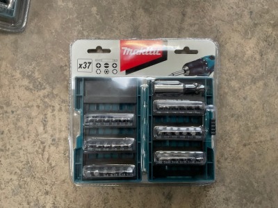 UNUSED MAKITA 37pc BIT SET