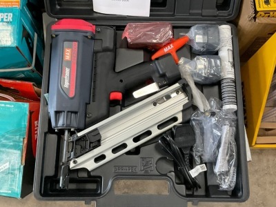UNUSED MAX GS690CH CORDLESS FIRST FIX NAIL GUN