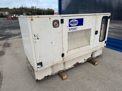 FG WILSON XP50E1 50KVA SILENT DIESEL GENERATOR