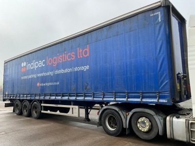 MONTRACON 45FT 39 TON TRI AXLE CURTAINSIDER