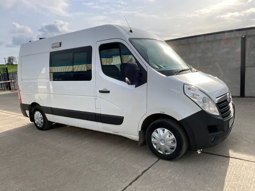 VAUXHALL MOVANO F3500 L2 H2 2.3 CDTI 130PS CREW VAN&nbsp;&nbsp;