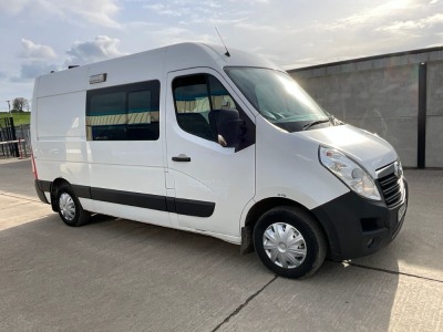 VAUXHALL MOVANO F3500 L2 H2 2.3 CDTI 130PS CREW VAN&nbsp;&nbsp;