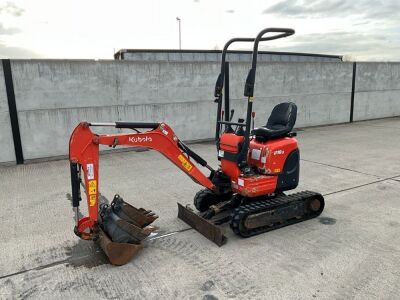 KUBOTA U10-3 1 TON MICRO DIGGER