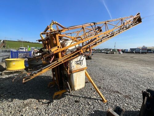 APPROX. 20m 1000lt KNIGHT LASER FOLDABLE BOOM SPRAYER