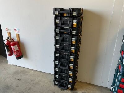 APPROX. 10No. UNUSED ASSORTED DEWALT POWER TOOL CASES