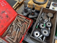 PALLET LOT OF ASSORTED TAPS & DIES & BORE GUAGES - 2