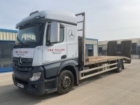 MERCEDES ACTROS 1830 EURO 6 4x2 AUTOMATIC&nbsp;18 TON BEAVERTAIL LORRY - 3