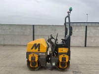MECALAC TV800 DOUBLE DRUM RIDE ON DIESEL ROLLER - 2