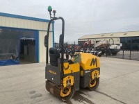 MECALAC TV800 DOUBLE DRUM RIDE ON DIESEL ROLLER - 5
