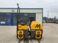MECALAC TV800 DOUBLE DRUM RIDE ON DIESEL ROLLER - 6