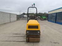 MECALAC TV800 DOUBLE DRUM RIDE ON DIESEL ROLLER - 8