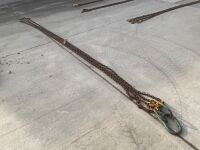 SET OF 4 LEGGED 10mm 6.7 TON LIFTING CHAINS - 3