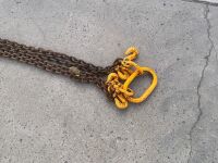 SET OF 4 LEGGED 10mm 6.7 TON LIFTING CHAINS - 4