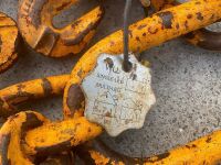 SET OF 4 LEGGED 10mm 6.7 TON LIFTING CHAINS - 6