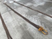 SET OF 4 LEGGED 10mm 6.7 TON LIFTING CHAINS - 3