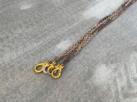 SET OF 4 LEGGED 8mm 4.25TON LIFTING CHAINS - 2