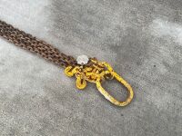 SET OF 4 LEGGED 8mm 4.25TON LIFTING CHAINS - 4