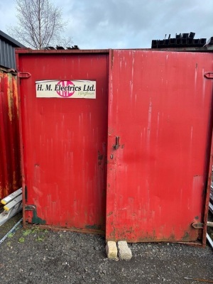 APPROX. 20FT X 8FT ANTI VANDAL STORAGE CONTAINER
