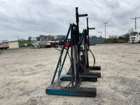 240v MONTGOMERY ENGINEERING R1000 ROTATING CHASSIS STANDS - 5