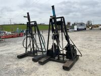 240v MONTGOMERY ENGINEERING R1000 ROTATING CHASSIS STANDS - 8