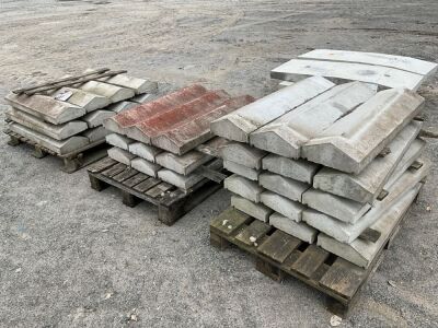 3No. PALLETS TO INC. APPROX. 36No. 900mm x 250mm WALL COPINGS