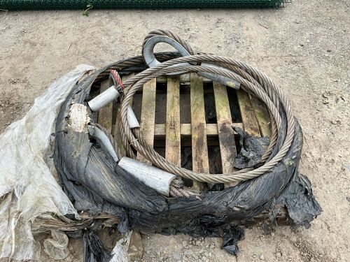 UNUSED LARGE WIRE ROPE