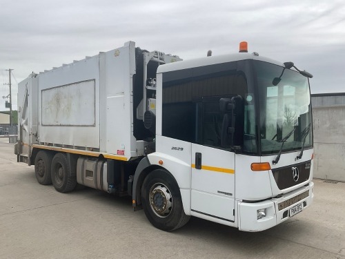MERCEDES ECONIC 2629 6x2 26 TON AUTOMATIC REFUSE COLLECTION LORRY