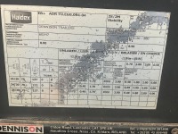 DENNISON 39 TON TRI AXLE ALUMINIUM SLIDING TIPPING TRAILER - 24