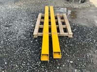 UNUSED APPROX. 8ft FORKLIFT EXTENSION TOES&nbsp; - 2