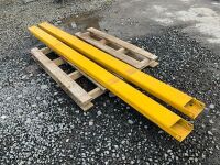UNUSED APPROX. 8ft FORKLIFT EXTENSION TOES&nbsp; - 3