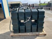 APPROX. 1100lt&nbsp;PLASTIC FUEL TANK C/W HOSE & NOZZLE - 2
