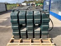 APPROX. 1100lt&nbsp;PLASTIC FUEL TANK C/W HOSE & NOZZLE - 5