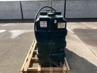 APPROX. 1100lt&nbsp;PLASTIC FUEL TANK C/W HOSE & NOZZLE - 7