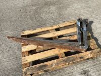 2No. FORKS TO SUIT JCB TELESCOPIC FORKLIFT - 2