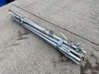 APPROX. 5No. ALUMINIUM ADJUSTABLE PROPS