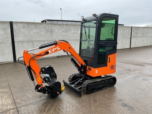 UNUSED EPS 1.2 TON MINI DIGGER&nbsp;