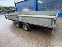 IFOR WILLIAMS 14ft x 6.6ft 3500KGS TWIN AXLE DROPSIDE TRAILER&nbsp; - 10