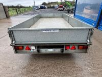 IFOR WILLIAMS 14ft x 6.6ft 3500KGS TWIN AXLE DROPSIDE TRAILER&nbsp; - 11