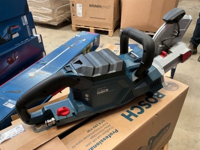 UNUSED BOSCH GCS 18V-230 18V CORDLESS CONCRETE SAW - UNIT ONLY